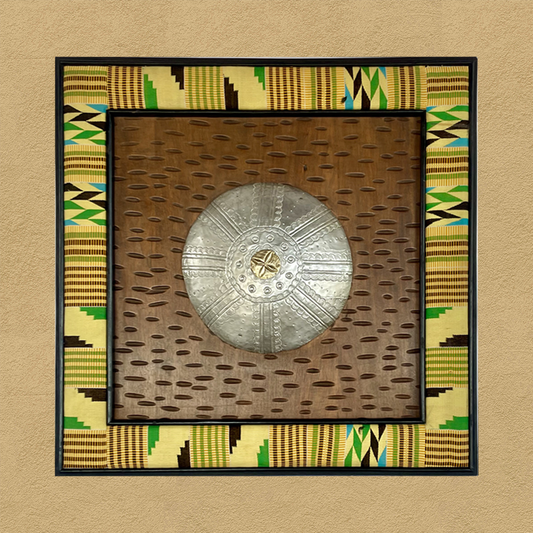 Kente Adinkra Wall Decor Panel