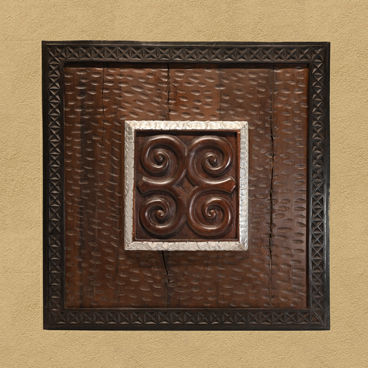 Kente Adinkra Wall Decor Panel