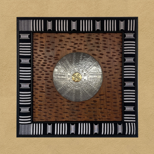 Kente Adinkra Wall Decor Panel