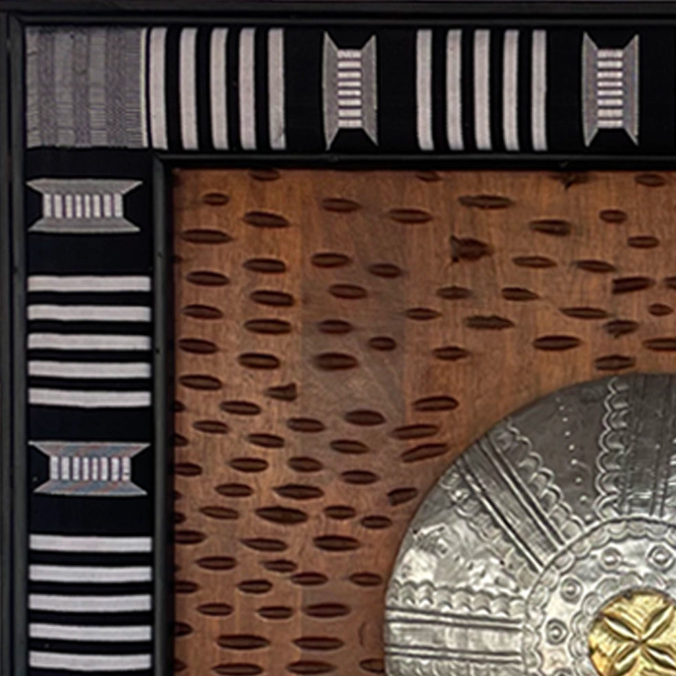Kente Adinkra Wall Decor Panel