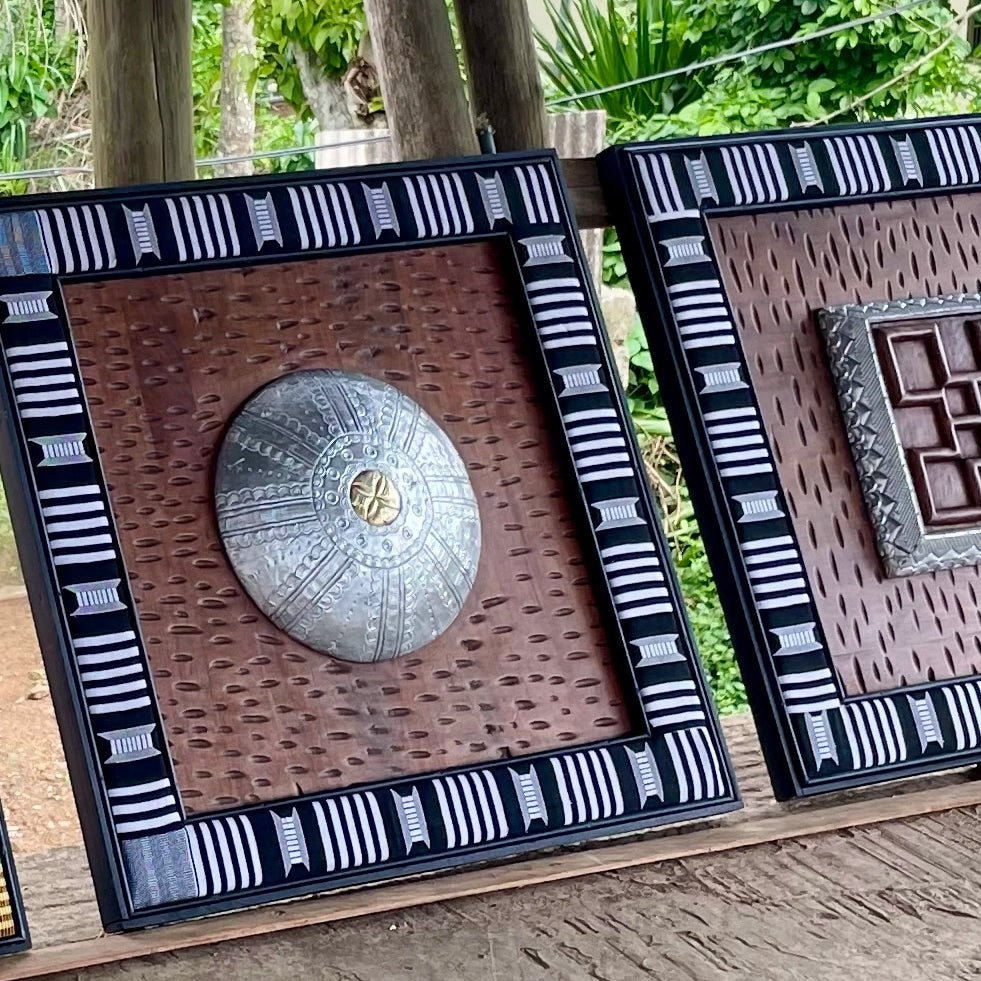 Kente Adinkra Wall Decor Panel